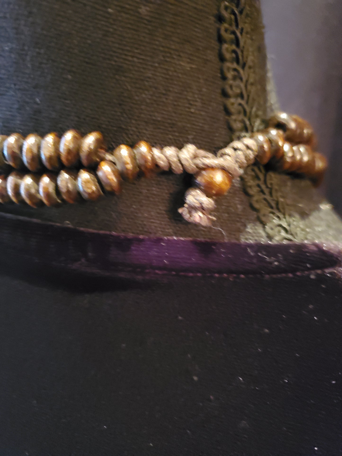 Paparazzi, Wood Beaded Necklace. Brown, Purple. Lot# 399